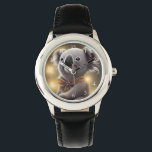 Adorable Baby Smiling Koala Bear Watch<br><div class="desc">Adorable Baby Smiling Koala Bear,  this design features an Adorable Baby Smiling Koala Bear.</div>