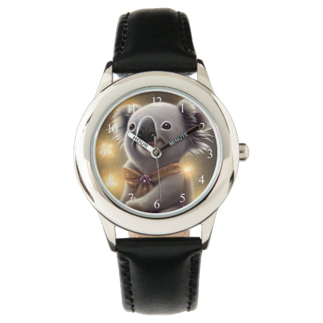 Adorable Baby Smiling Koala Bear Watch (Front)