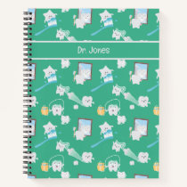 Adorable Baby Teeth Dental Office Dentist  Notebook