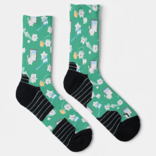 Adorable Baby Teeth Dental Office Dentist Socks