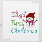 Adorable Babys First Christmas (Front/Back)