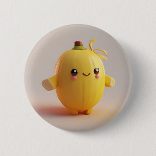 Adorable Banana Baby Button