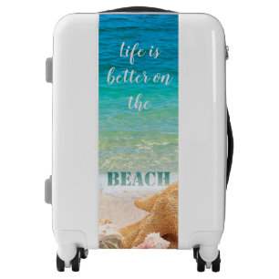 Adorable Beach, Ocean,Seashells Luggage