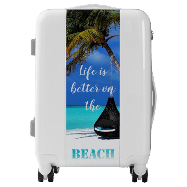 Adorable Beach,Palm Luggage (Front)