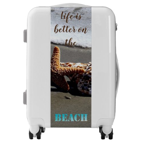 Adorable BeachSeastarSeashell Luggage