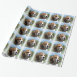 Adorable Beagle Dog Wrapping Paper