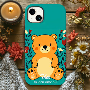 Adorable Bear Charm - Cozy & Cute Vibes Case-Mate iPhone 14 Pro Case