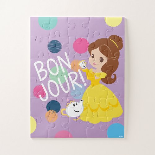 Adorable Belle With Mrs Potts  Chip Jigsaw Puzzle