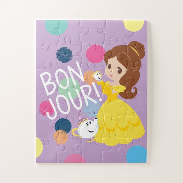 Adorable Belle With Mrs. Potts & Chip Jigsaw Puzzle (Vertical)