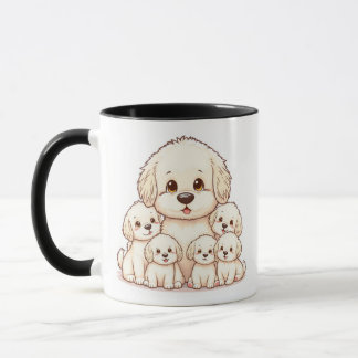 Adorable Bichon Family Mug - Perfect Gift for Dog 