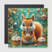 Adorable birthday Squirrel (Front/Back)