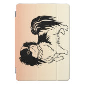 Adorable Black and White Dog 10.5 iPad Pro Case (Front)