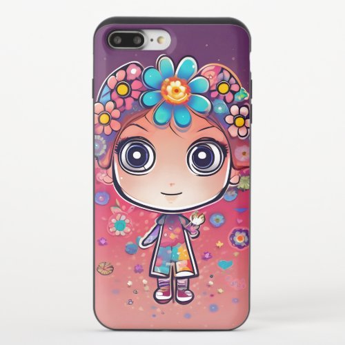 Adorable Blossom Girl Phone Case