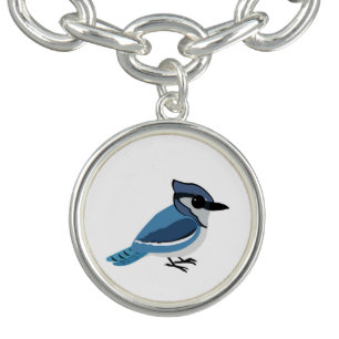 Adorable Blue Jay Bracelet