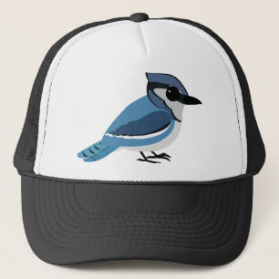 Adorable Blue Jay Trucker Hat