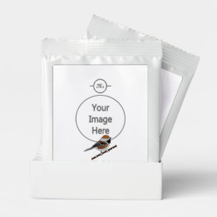 Adorable Boreal Chickadee Bird Cartoon Margarita Drink Mix