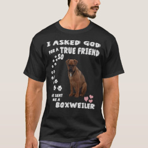 Adorable Boxweiler Boxie Rottie Lover Box Rotty M T-Shirt