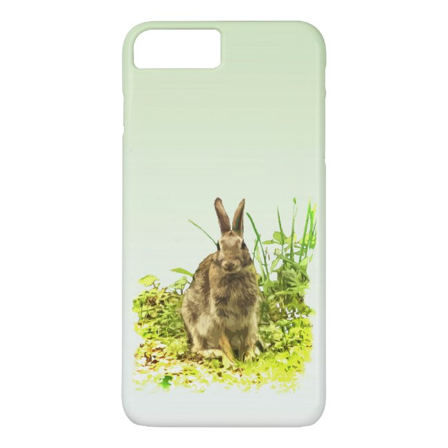 Adorable Brown Bunny Rabbit iPhone 7 Plus Case