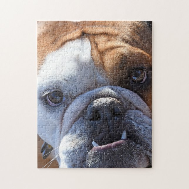 Adorable Bulldog Jigsaw Puzzle (Vertical)