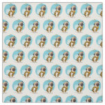 Adorable Bumble Bee Pug Fabric