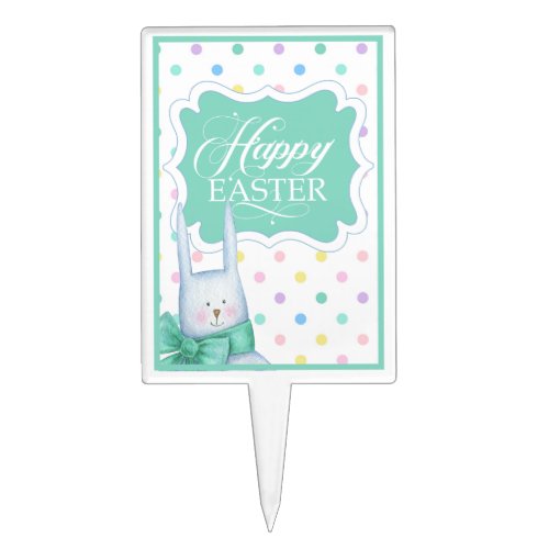 Adorable Bunny Easter ID646 Cake Topper