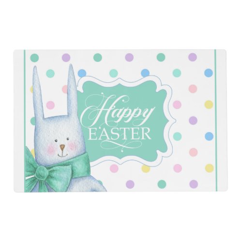 Adorable Bunny Easter ID646 Placemat