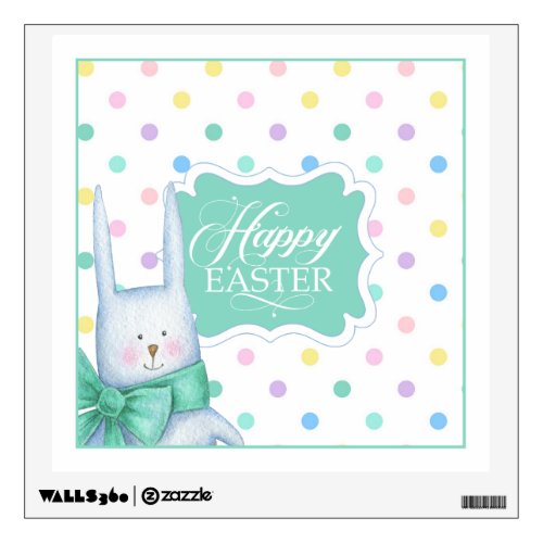 Adorable Bunny Easter ID646 Wall Decal