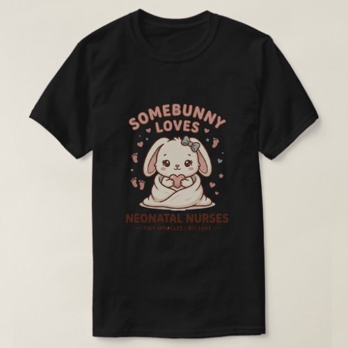 Adorable Bunny NICU Nurse T-Shirt