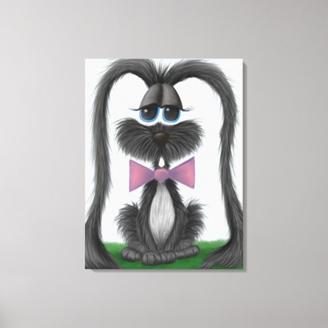 Adorable Bunny Rabbit Canvas Print (Front)