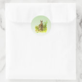 Adorable Bunny Rabbit in Grass Sticker (Bag)