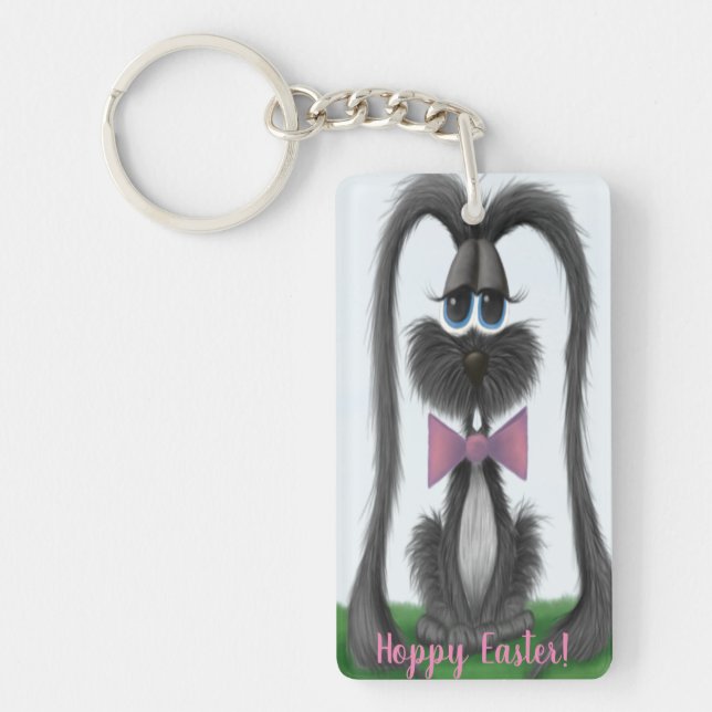 Adorable Bunny Rabbit Keychain (Front)