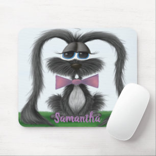 Adorable Bunny Rabbit Mouse Pad