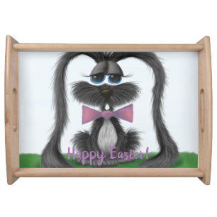 Adorable Bunny Rabbit Serving Tray