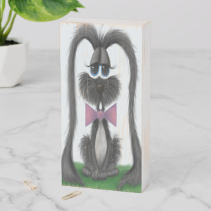 Adorable Bunny Rabbit Wooden Box Sign