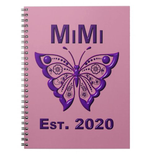 Adorable Butterfly Mimi âœEst 2020â Notebook