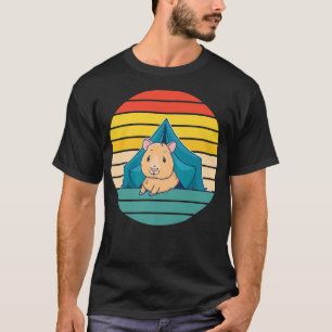 Adorable Camping Guinea Pig Pet Premium  T-Shirt