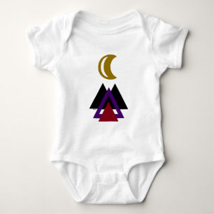 Adorable Camping Hiking Baby : Baby Bodysuit