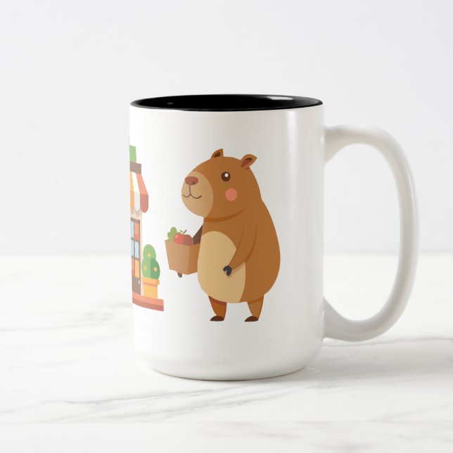 Adorable capybara mug (Right)