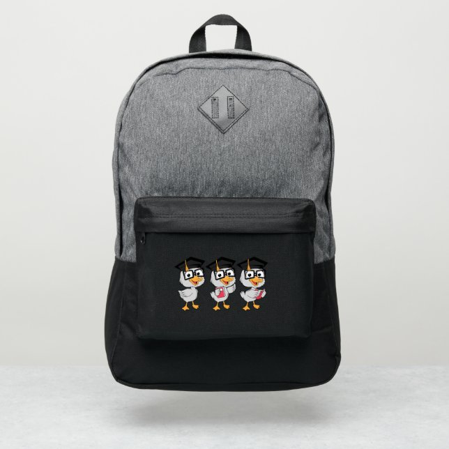 Adorable Cartoon Bird Backpack | Perfect for Kids (Front)