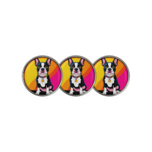 Adorable Cartoon Dog Golf Ball Marker
