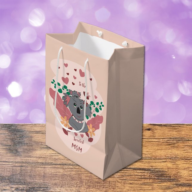 Adorable Cartoon Koala Gift Bag (Creator Uploaded)