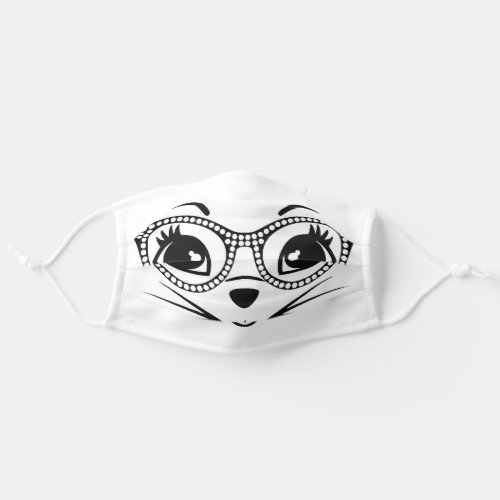 Adorable Cat Adult Cloth Face Mask