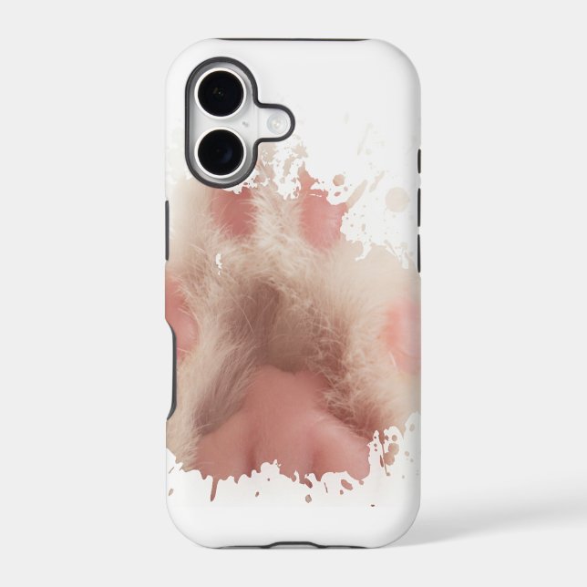 Adorable Cat Artwork Iphone Case (Back)