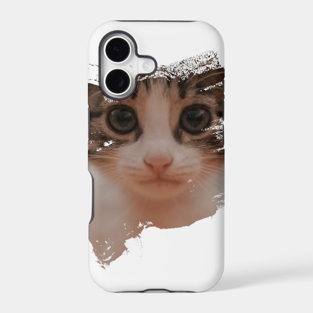 Adorable Cat Gift Iphone Case (Back)