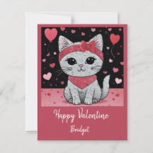 Adorable Cat in Disguise - Purrfect Valentine Fun