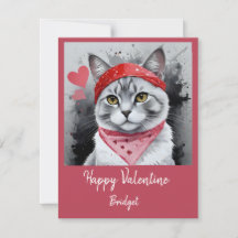 Adorable Cat in Disguise - Purrfect Valentine Fun