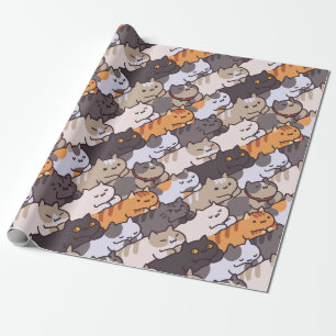 Adorable Cats Wrapping Paper