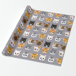 Adorable Cats Wrapping Paper