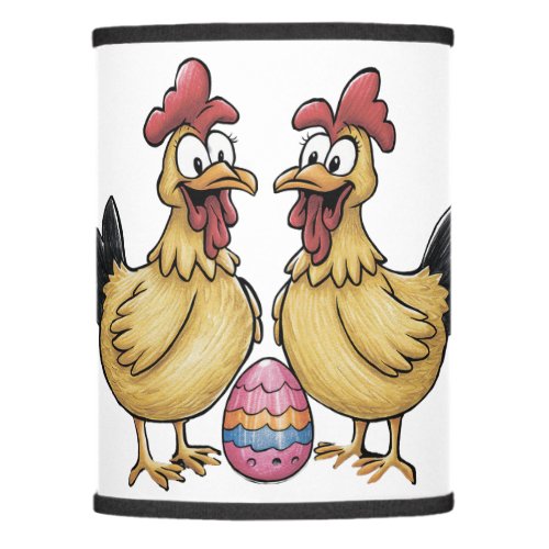 Adorable chickens and Easter egg Lamp Shade