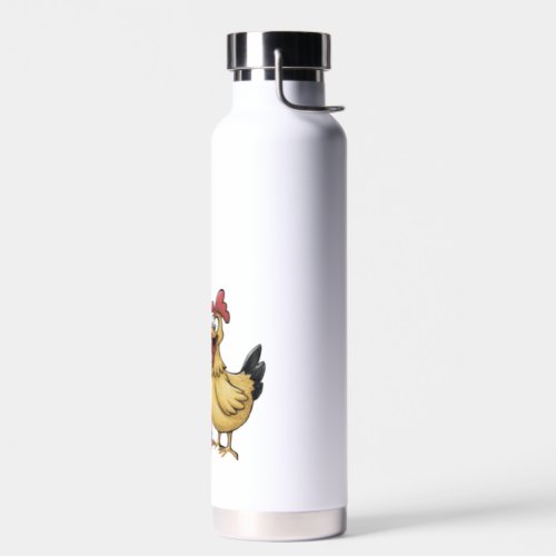 Adorable chickens and Easter egg Water Bottle